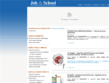 Tablet Screenshot of job-school.com